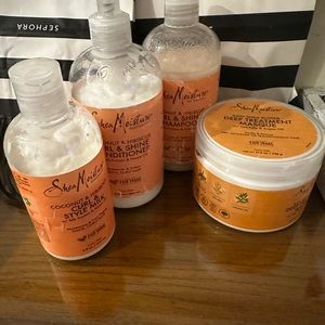 Shea moisture bundle used 2-3 times